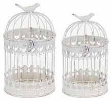 фонари-клетки белого цвета, набор из 2 шт. в Мурманске