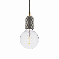 подвесной светильник beton air gray brass в Мурманске