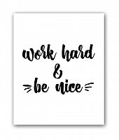 постер be nice а3 в Мурманске