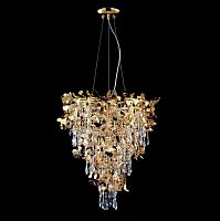 подвесная люстра crystal lux romeo sp10 gold d600 в Мурманске