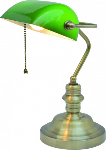 настольная лампа arte lamp banker a2492lt-1ab в Мурманске