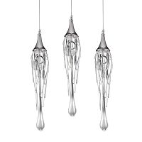 подвесной светильник goddess tears 3 chrome от delight collection в Мурманске
