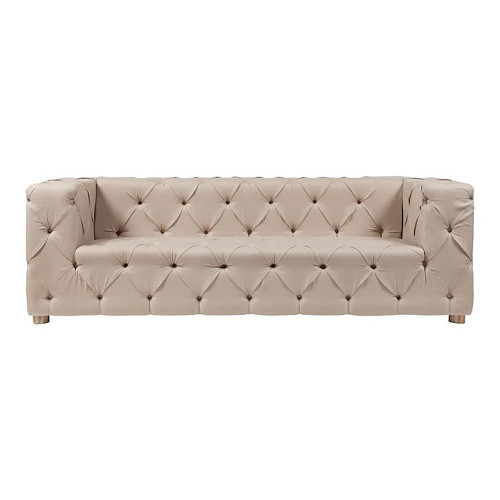 диван soho tufted прямой бежевый в Мурманске