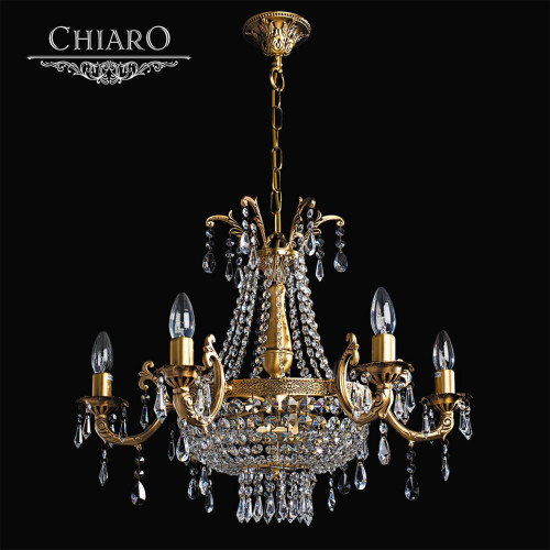 подвесная люстра chiaro изабелла 351011808 золото в Мурманске