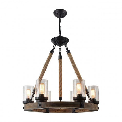 подвесная люстра arte lamp a1693sp-6br в Мурманске