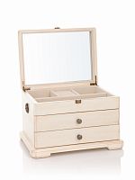 шкатулка с ящичками mobilier de maison белая в Мурманске