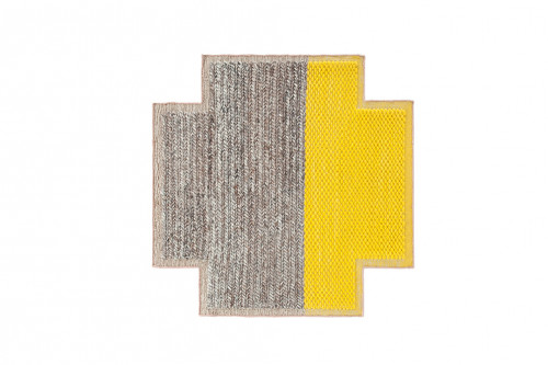 ковер plait yellow 160х160 от gan в Мурманске
