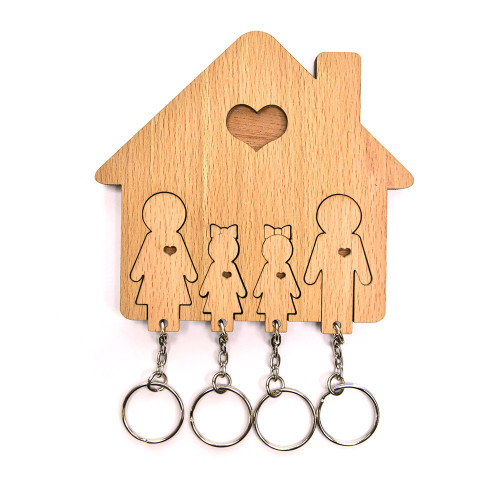 ключница «семья с двумя дочками» в Мурманске