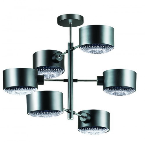 потолочная люстра lumion jared 3741/6c черная в Мурманске