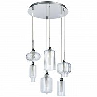 дизайнерская подвесная люстра spot light larissa 1890628 хром в Мурманске