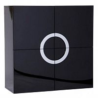 комод lotus черный лак в Мурманске
