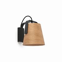 stood бра черное + wood e27 max 20w от faro в Мурманске