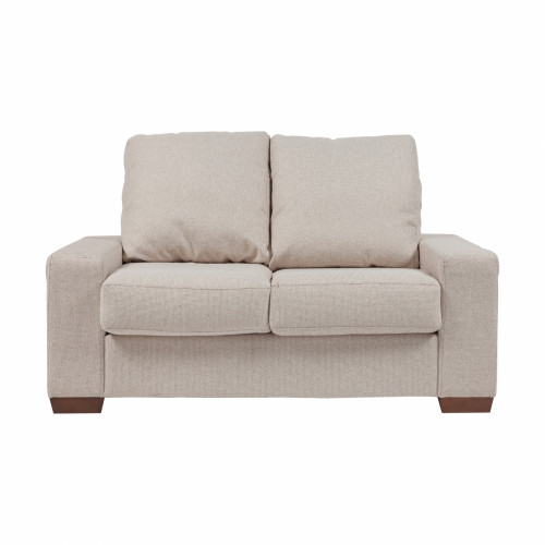 диван andrew sofa двухместный прямой молочный в Мурманске