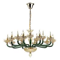 подвесная люстра odeon light barclay 4001/15 золото в Мурманске