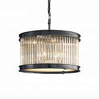 люстра essex crystal 45 черное основание, прозрачное стекло в Мурманске
