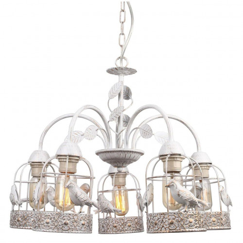 подвесная люстра arte lamp cincia a5090lm-5wg в Мурманске