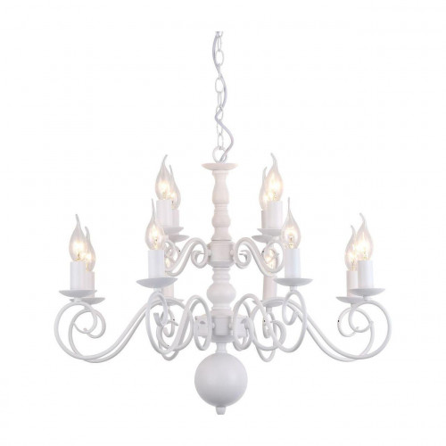 подвесная люстра arte lamp a1129lm-12wh в Мурманске