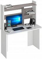 компьютерный стол мэрдэс нельсон lite скл-прямр+нкл без тумбы в Мурманске