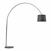 торшер ideal lux dorsale pt1 total black в Мурманске