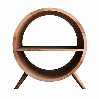 тумба ellipse круглая с полкой орех в Мурманске