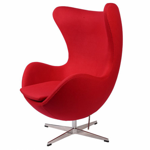 кресло arne jacobsen темно-красное в Мурманске
