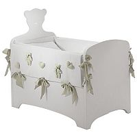 кроватка детская с матрасом белая gabriele в Мурманске