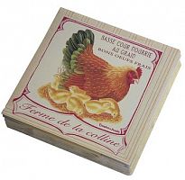 салфетки курочка штук (бумага, хсм) comptoir de famille в Мурманске