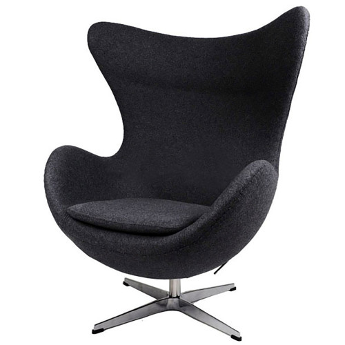 кресло egg chair черное в Мурманске