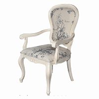 полукресло mobilier de maison бело-серый в Мурманске