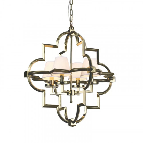 люстра mandeville m gold от delight collection золото, белая в Мурманске