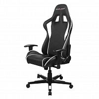 кресло геймерское dxracer formula черно-белое в Мурманске