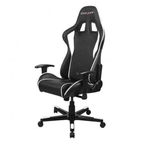 кресло геймерское dxracer formula черно-белое в Мурманске