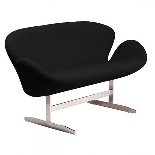 диван swan sofa прямой черный в Мурманске
