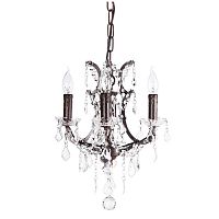 люстра 19th c. rococo iron & clear crystal round vol.i бронза в Мурманске