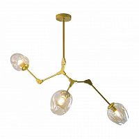 потолочная люстра kink light нисса 07512-3,33 янтарная в Мурманске
