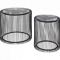 столик приставной wire черный 45x45x46 в Мурманске