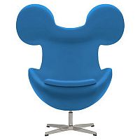 кресло egg mickey голубое в Мурманске