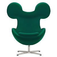 кресло egg mickey зеленое в Мурманске