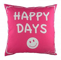 подушка с надписью happy days в Мурманске