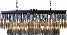 люстра odeon l110 black&glass чёрная, прозрачная в Мурманске