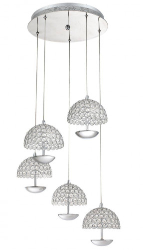 люстра дизайнерская inflict хром в Мурманске