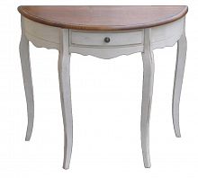 консоль mobilier de maison овальная массив березы, шпон ясеня в Мурманске