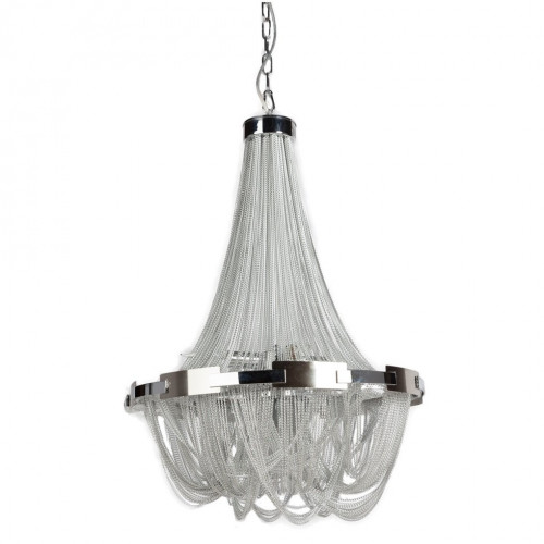 люстра firenzo серебро, прозрачная в Мурманске