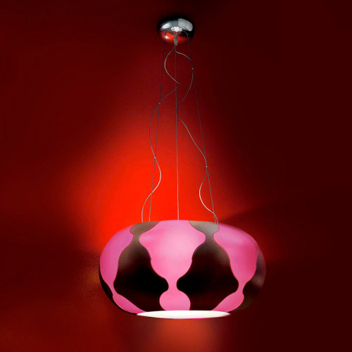 подвесной светильник flan fucsia/marrone от leucos в Мурманске