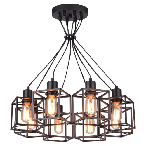 подвесная люстра lussole loft lsp-9541 в Мурманске