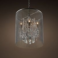 люстра vaille от delight collection никель в Мурманске