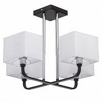 потолочная люстра mw-light прато 5 101011904 белая в Мурманске
