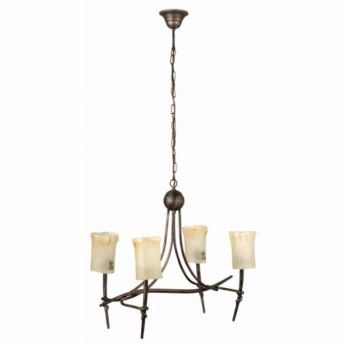 люстра torina l4 от faro коричневая в Мурманске