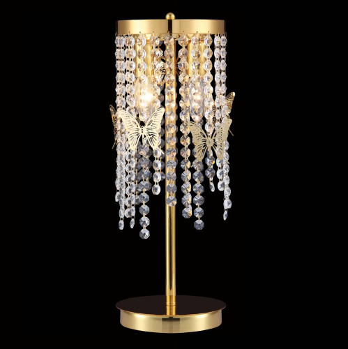настольная лампа crystal lux bloom lg2 gold в Мурманске