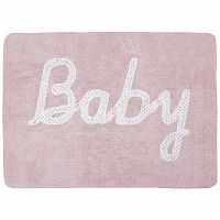 ковер с надписью baby розовый в Мурманске